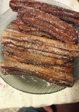 Una foto de Churros caseros