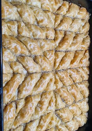 صورة لوصفة 💛بقلاوة💛 بالجوز أو بالفستق الحلبي