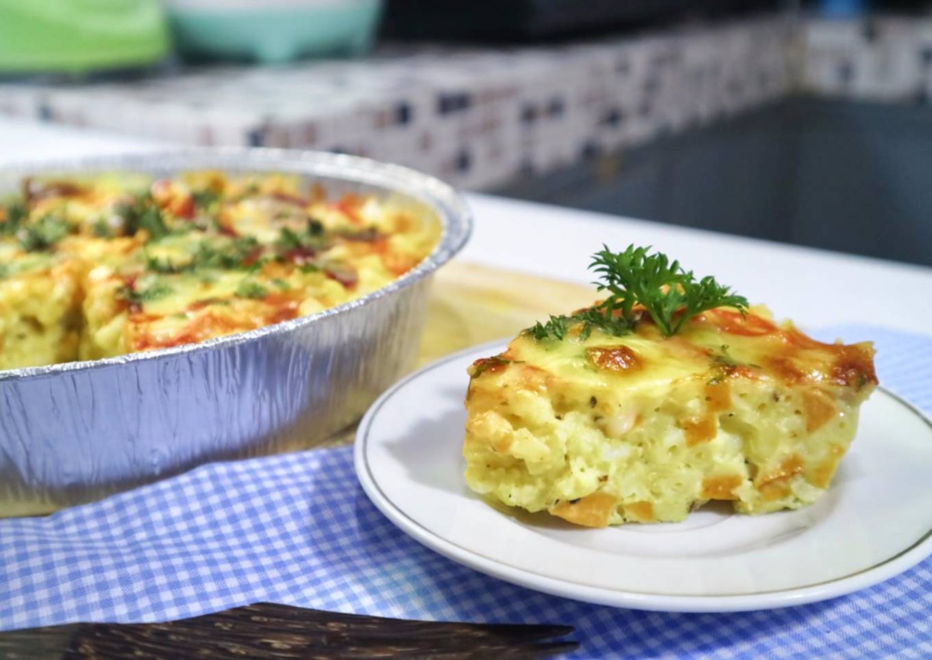 Macaroni Schotel Dapur Adis