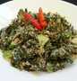 Langkah Mudah untuk Menyiapkan Cicah oen bie aka cicah daun singkong, Lezat
