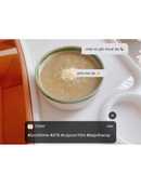 Cháo sò gấc khoai tây 🥔