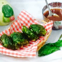 A picture of Palak Wraps.