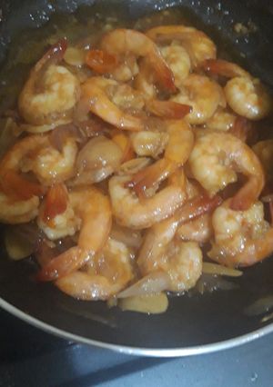 Foto resep Udang saos tiram