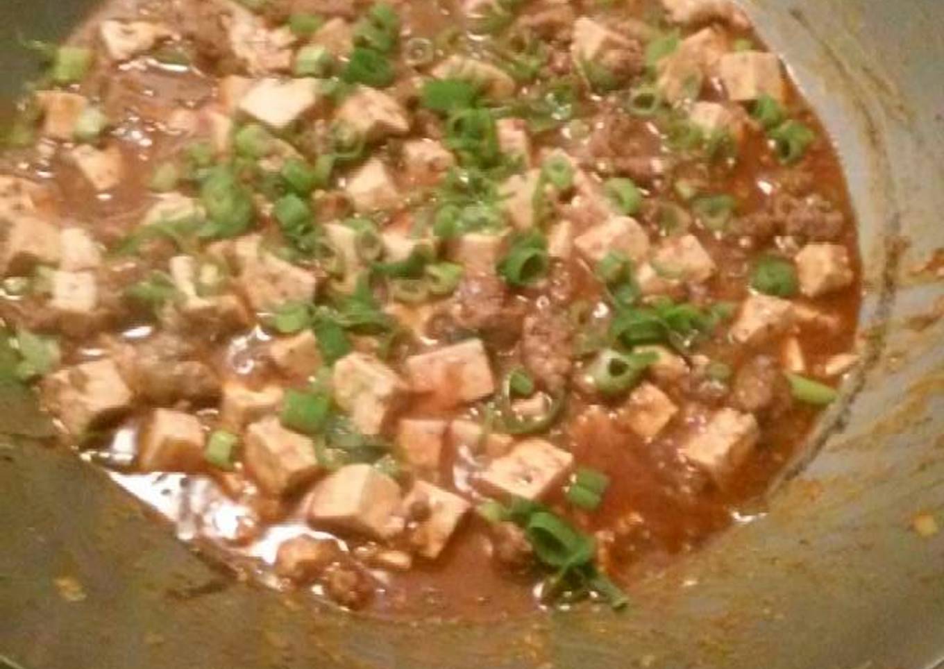 Recipe of Homemade Mapo Doufu