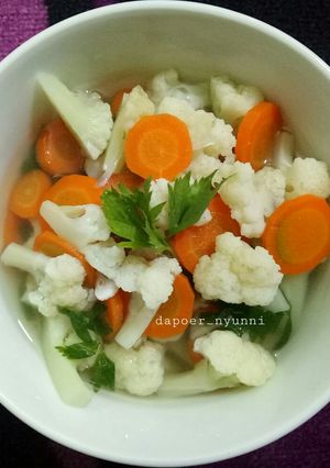 Foto resep Bening Wortel & Kembang Kol