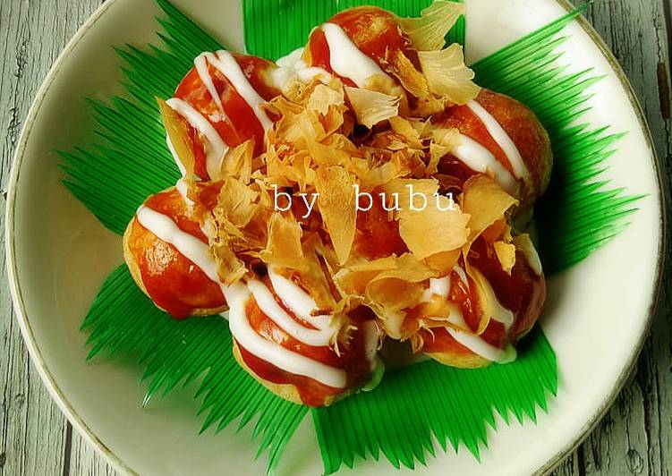  Resep  Takoyaki  penuh kejutan  oleh Bubu Muthia Cookpad