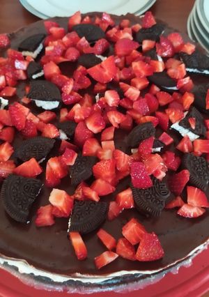 Φωτογραφία της συνταγής Cheesecake με μπισκότα oreo