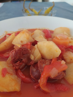 Una foto de Patatas a la riojana