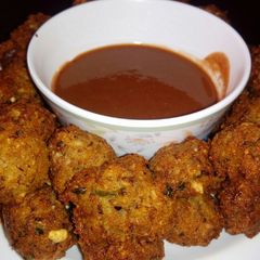 A picture of Bhajia za Kunde(black eyed peas).