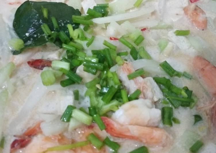 Lodeh manisa udang dan tahu