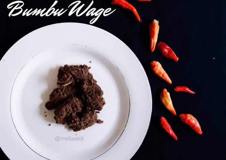 Daging Bumbu Wage