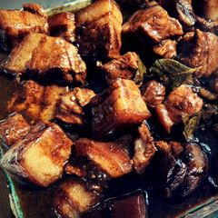 Lechon Pork Belly Adobo A picture of Lechon Pork Belly Adobo.