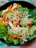 Salad rong sụn, ức gà