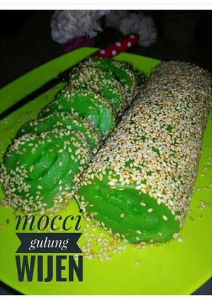 Foto resep Mochi gulung wijen