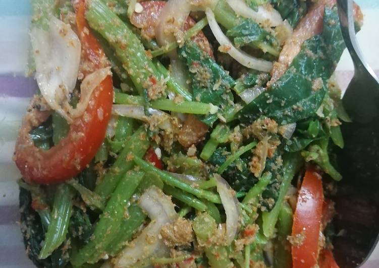 Resep Kerabu bayam Anti Gagal