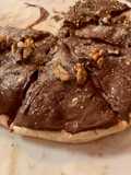 Pizza nutella e noci