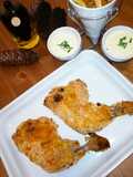 Pollo rebozado al limón