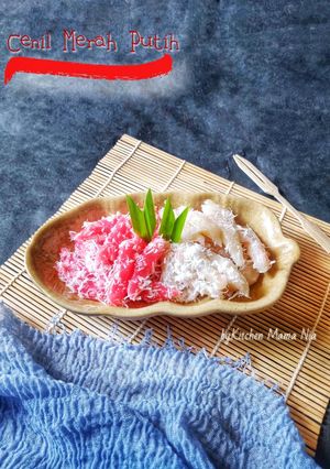 Foto resep Cenil Merah Putih