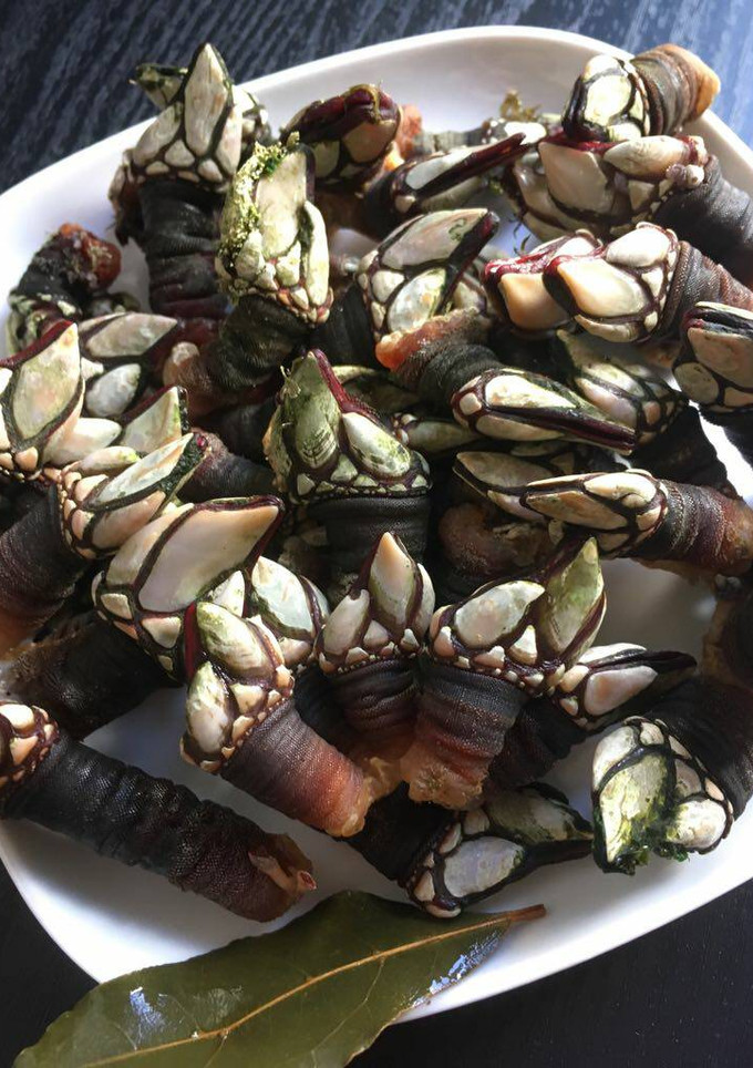 Una foto de Percebes cocidos