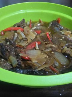 Foto resep Daging Sapi Tumis Bawang Bombay