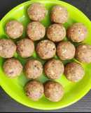 Wheat flour dates laddu