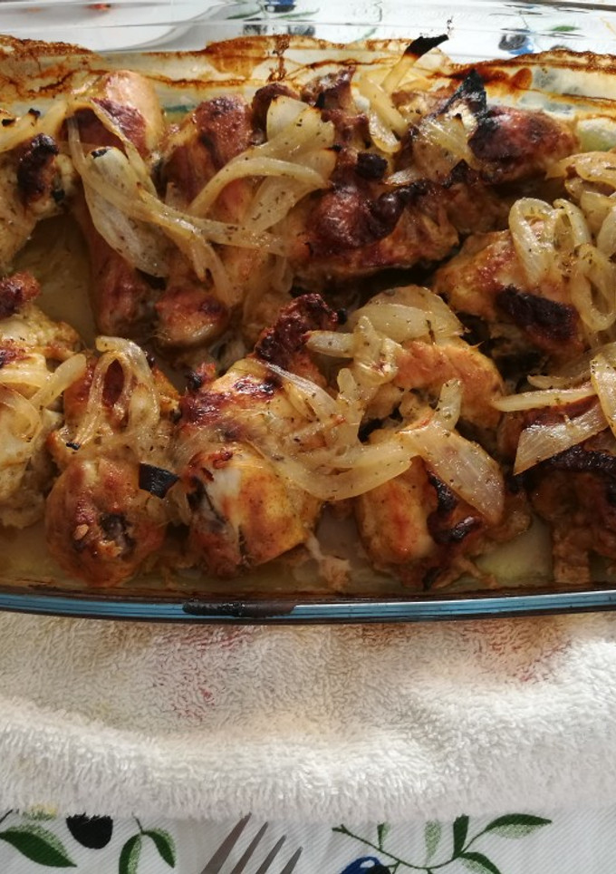 Una foto de Pollo tandoori