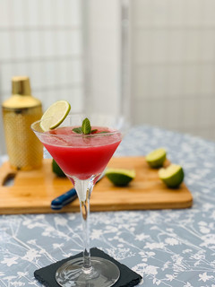 A picture of Cosmopolitan Mocktail.
