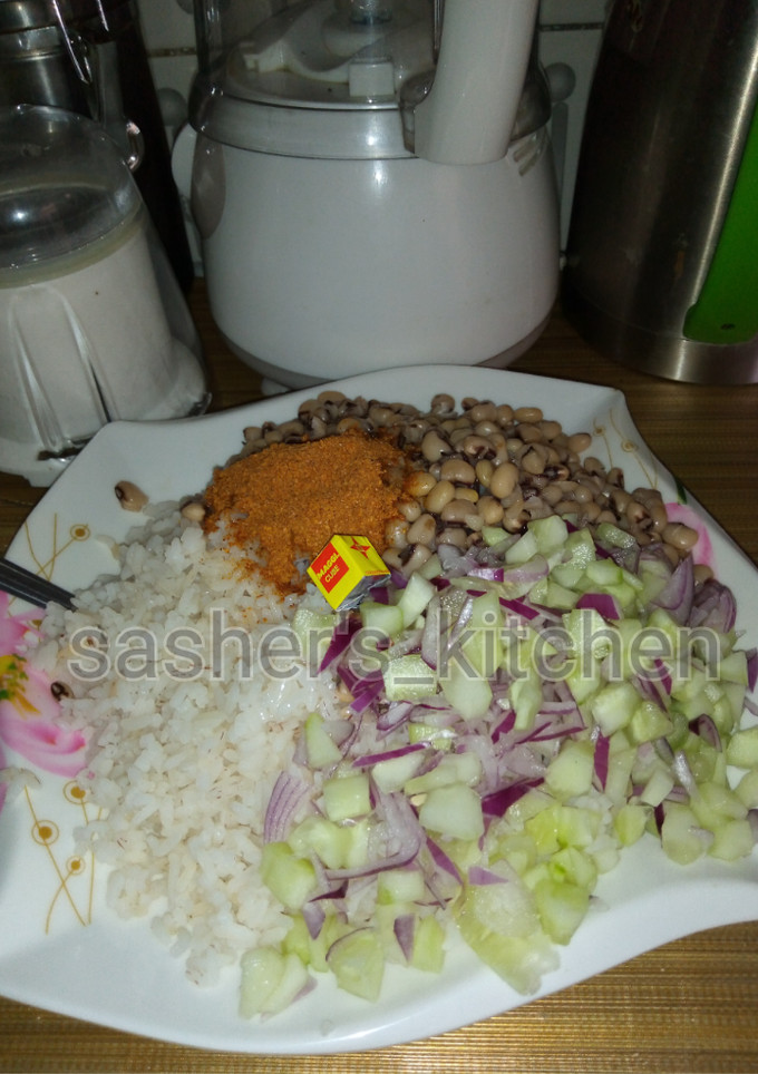 A picture of Native Rice and beans.