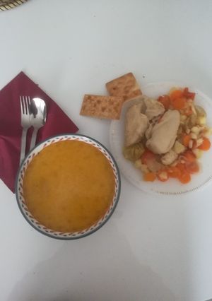 Φωτογραφία της συνταγής Κοτόσουπα αυγολέμονο πικάντικη