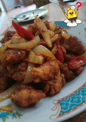 Foto resep Ayam Crispy Saos Padang