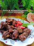 (6/12) HATI & MEMPEDAL AYAM MASAK SAMBAL PEDAS
