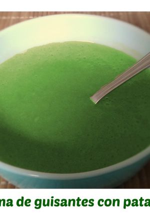 Foto principal de Crema de guisantes con patatas