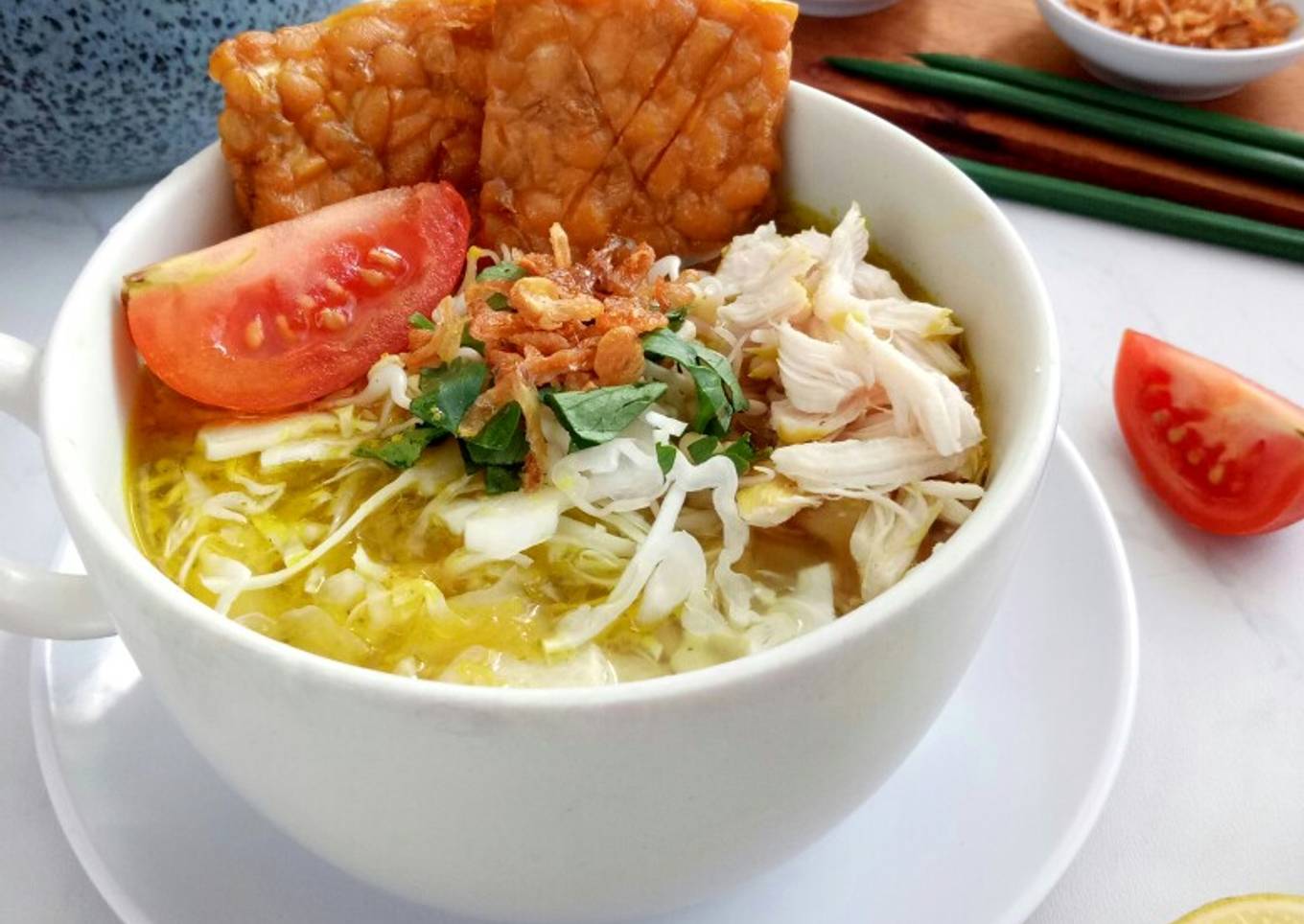 Soto Ayam Bumbu Kuning