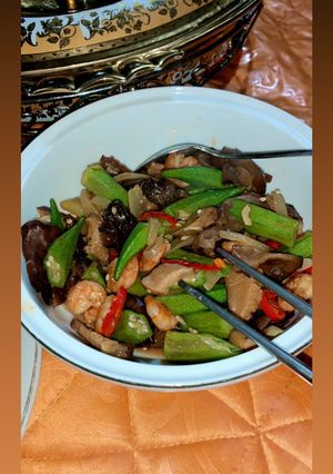 Foto resep Tumis kopi gandu / okra