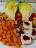 Ensalada templada variada