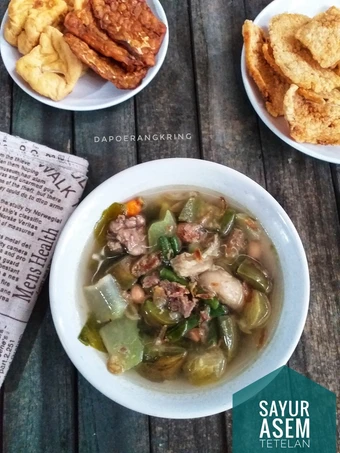 Cara Mudah Membikin Resep 43.Sayur asem tetelan yang Sempurna Anti Ribet, Bisa Manjain Lidah
