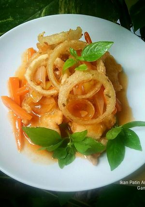 Foto resep Ikan Patin Asam Manis dan Bombay Chrispy