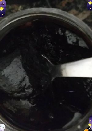 Una foto de Mermelada de uva y ciruela (especial) 😊 sin cocción