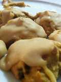 Caramel Frosted Pumpkin Cookies