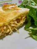Tarta de pollo masa quebrada (Empadão de frango)