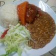 Lentejas con estofado de pollo