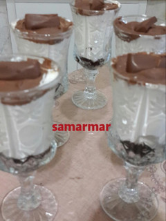 صورة لوصفة تشيز كيك جلاكسي كاسات