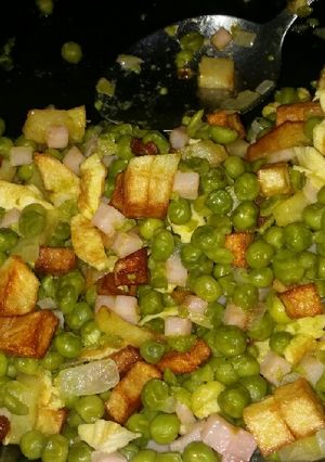 Una foto de Guisantes apañaditos