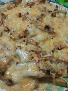 Una foto de Patatas foster Hollywood caseras