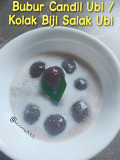 Foto resep Bubur Candil Ubi 🥣 | Kolak Biji Salak Ubi ungu