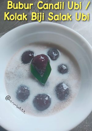 Foto resep Bubur Candil Ubi 🥣 | Kolak Biji Salak Ubi ungu
