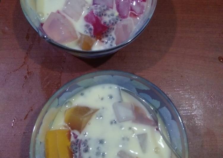 Salad puding ceria