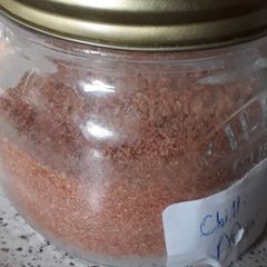 Chilli spice mix A picture of Chilli spice mix.