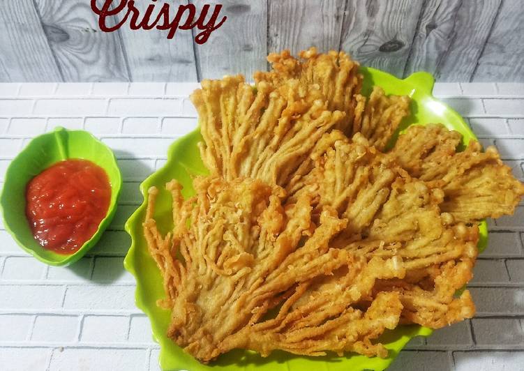 Jamur Enoki Crispy