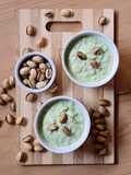 Crema de palta 🥑 y manzana verde 🍏 a la menta 🌱 by Arianne 💚